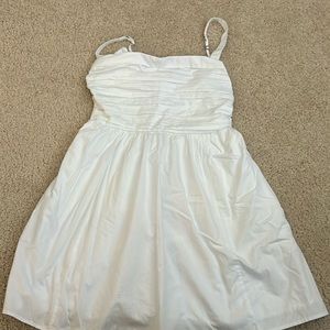 Abercrombie white sun dress